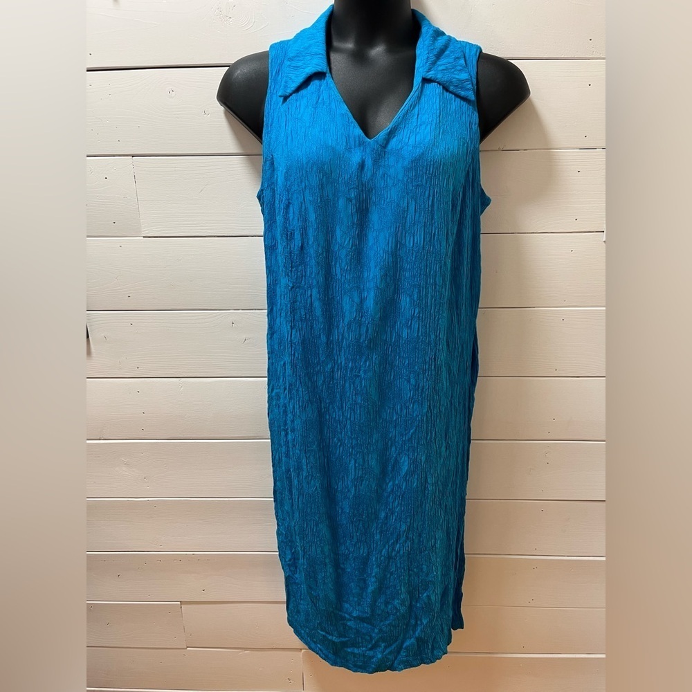 DONNA RICCO - Blue Sleeveless Dress Size 20W